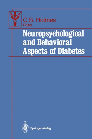 bokomslag Neuropsychological and Behavioral Aspects of Diabetes