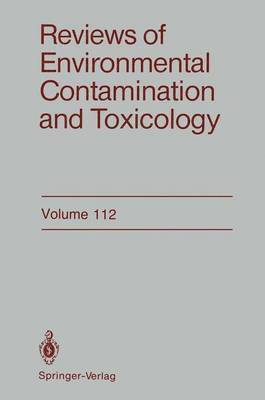 bokomslag Reviews of Environmental Contamination and Toxicology