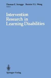 bokomslag Intervention Research in Learning Disabilities