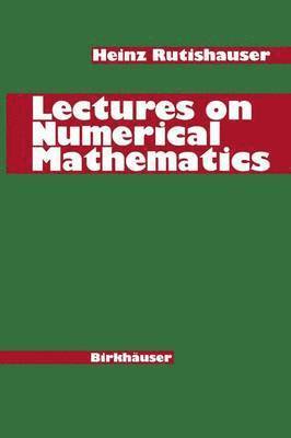 bokomslag Lectures on Numerical Mathematics