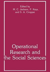 bokomslag Operational Research and the Social Sciences