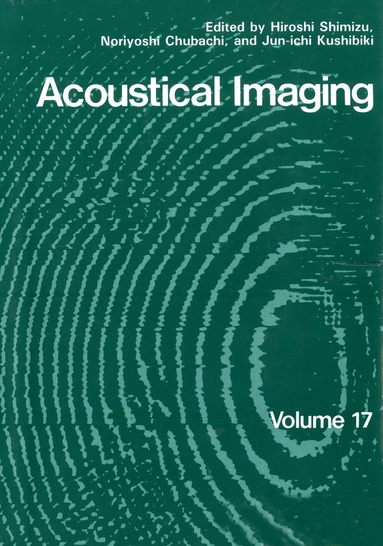 Hiroshi Shimizu, Noriyoshi Chubachi, Jun-Ichi Kushibiki - Acoustical Imaging, Häftad