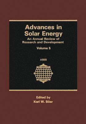 Advances in Solar Energy 1