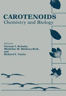 N.I. Krinsky, M.M. MathewsRoss, R.F. Taylor, N. I. Krinsky, M. M. Mathewsross, R. F. Taylor - Carotenoids, Häftad