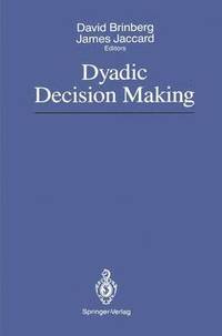 bokomslag Dyadic Decision Making