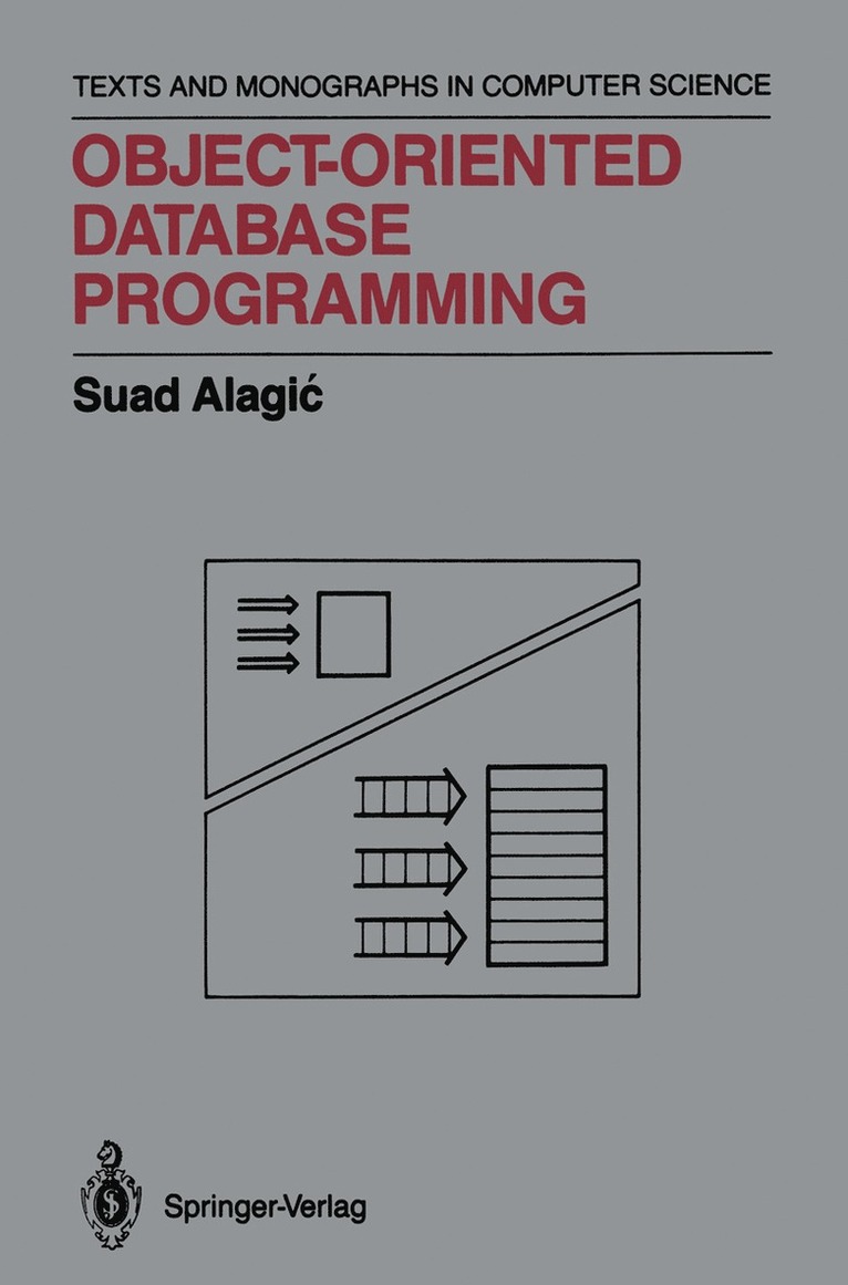 Suad Alagic - Object-Oriented Database Programming, Häftad