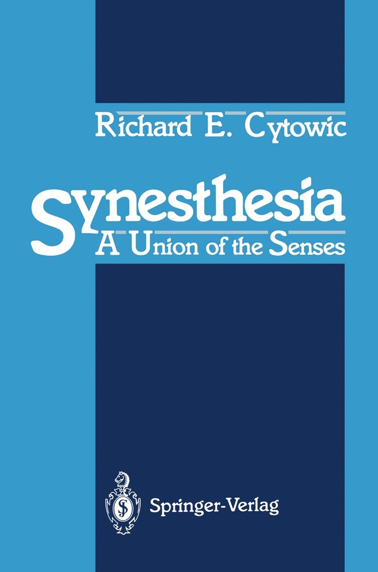 Richard E. Cytowic - Synesthesia, Häftad