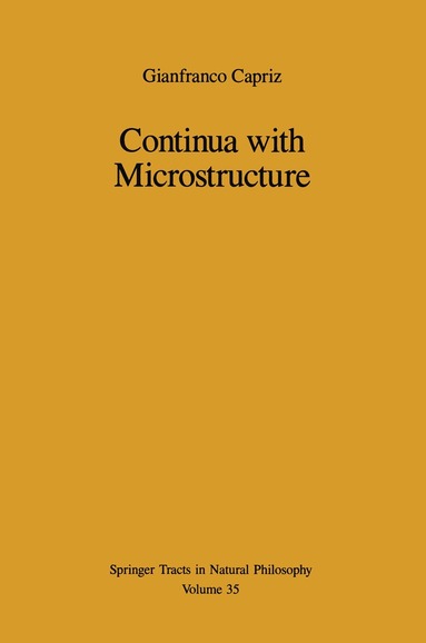 Gianfranco Capriz - Continua with Microstructure, Häftad