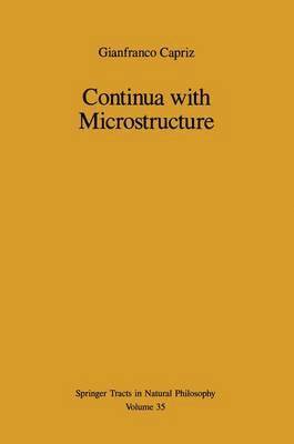 bokomslag Continua with Microstructure