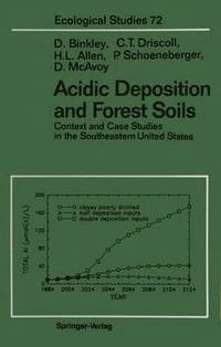 bokomslag Acidic Deposition and Forest Soils