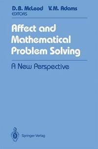bokomslag Affect and Mathematical Problem Solving