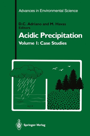 D.C. Adriano, M. Havas - Acidic Precipitation, Häftad