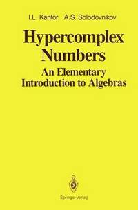 bokomslag Hypercomplex Numbers