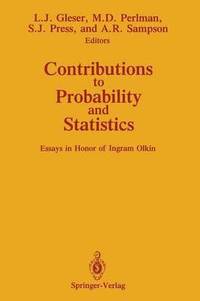 bokomslag Contributions to Probability and Statistics
