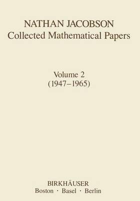 bokomslag Nathan Jacobson Collected Mathematical Papers
