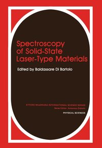 bokomslag Spectroscopy of Solid-State Laser-Type Materials