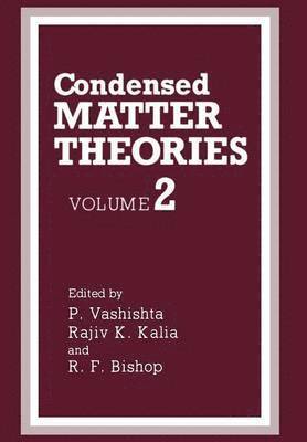 bokomslag Condensed Matter Theories