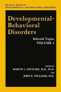 bokomslag Developmental-Behavioral Disorders