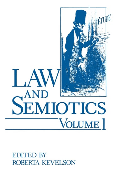 bokomslag Law and Semiotics