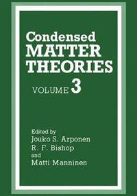 bokomslag Condensed Matter Theories