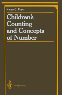 bokomslag Childrens Counting and Concepts of Number