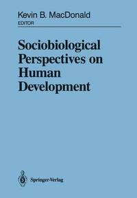 bokomslag Sociobiological Perspectives on Human Development