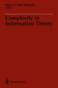 bokomslag Complexity in Information Theory