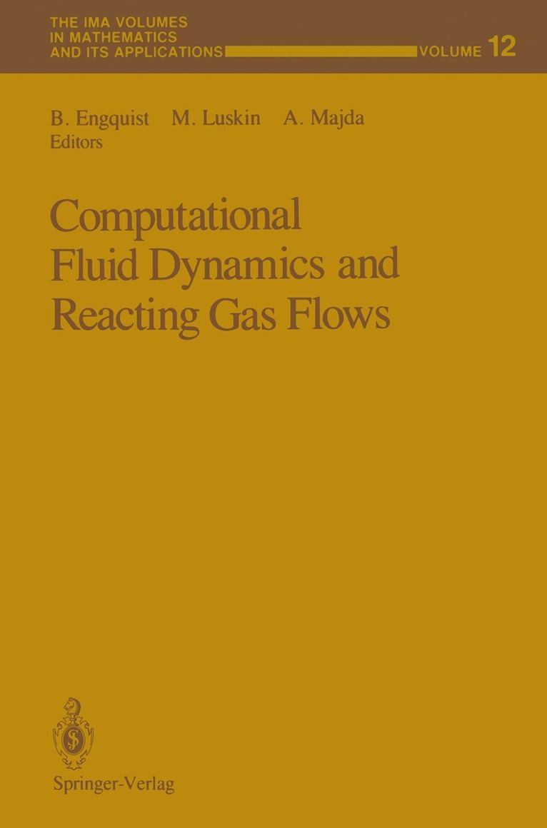 Computational Fluid Dynamics and Reacting Gas Flows 1