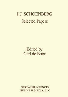 bokomslag I.J. Schoenberg Selected Papers