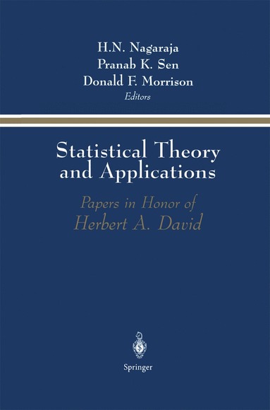 bokomslag Statistical Theory and Applications