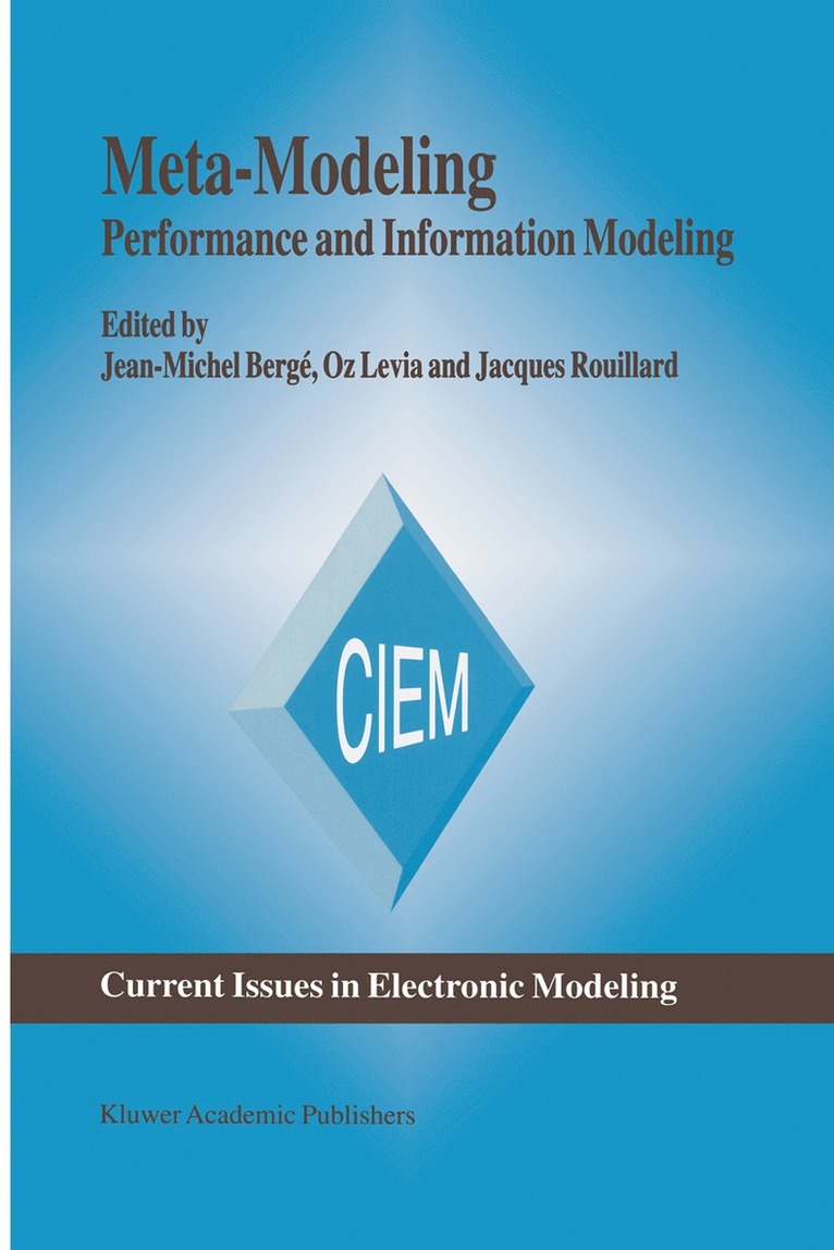 Jean-Michel Bergé, Oz Levia, Jacques Rouillard - Meta-Modeling, Häftad