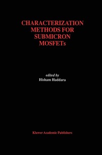 bokomslag Characterization Methods for Submicron MOSFETs