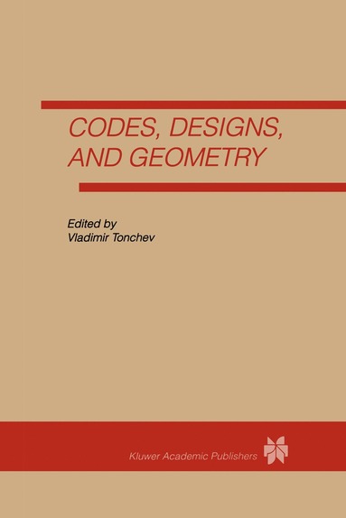 bokomslag Codes, Designs and Geometry