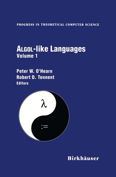 Peter O'Hearn, Robert Tennent - Algol-like Languages, Häftad