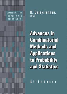 bokomslag Advances in Combinatorial Methods and Applications to Probability and Statistics