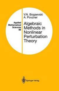 bokomslag Algebraic Methods in Nonlinear Perturbation Theory