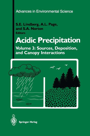 S.E. Lindberg, A.L. Page, S.A. Norton - Acidic Precipitation, Häftad