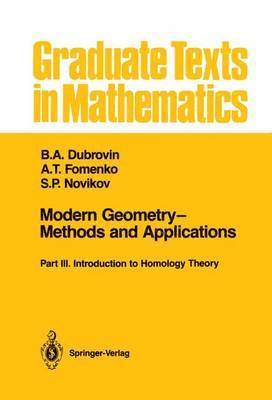 Modern GeometryMethods and Applications 1