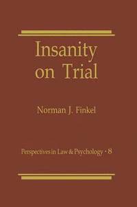 bokomslag Insanity on Trial