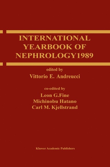 bokomslag International Yearbook of Nephrology 1989