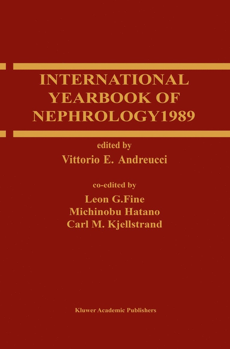 International Yearbook of Nephrology 1989