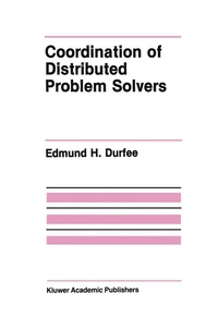 bokomslag Coordination of Distributed Problem Solvers