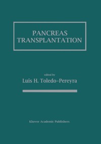 bokomslag Pancreas Transplantation