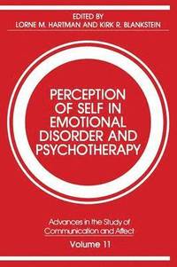 bokomslag Perception of Self in Emotional Disorder and Psychotherapy