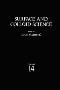 bokomslag Surface and Colloid Science