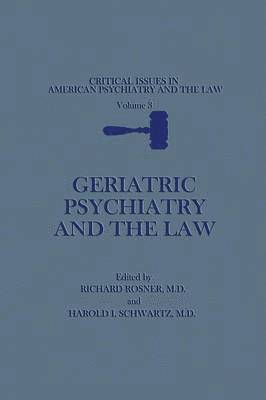 bokomslag Geriatric Psychiatry and the Law
