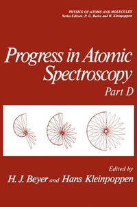 bokomslag Progress in Atomic Spectroscopy