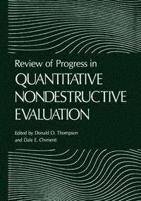 bokomslag Review of Progress in Quantitative Nondestructive Evaluation