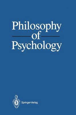 bokomslag Philosophy of Psychology