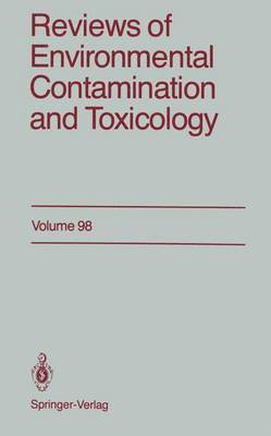 bokomslag Reviews of Environmental Contamination and Toxicology